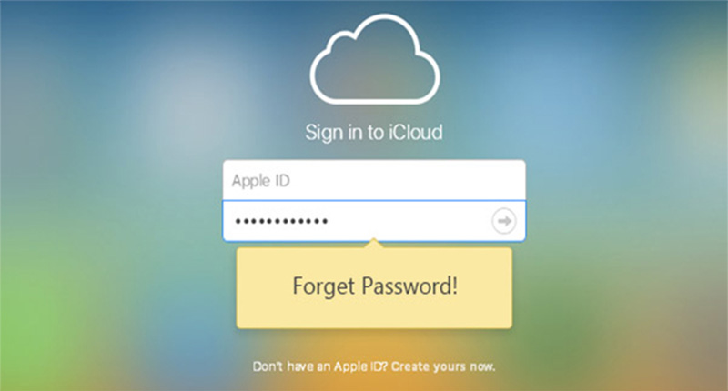 Quên mật khẩu iCloud thì phải làm sao